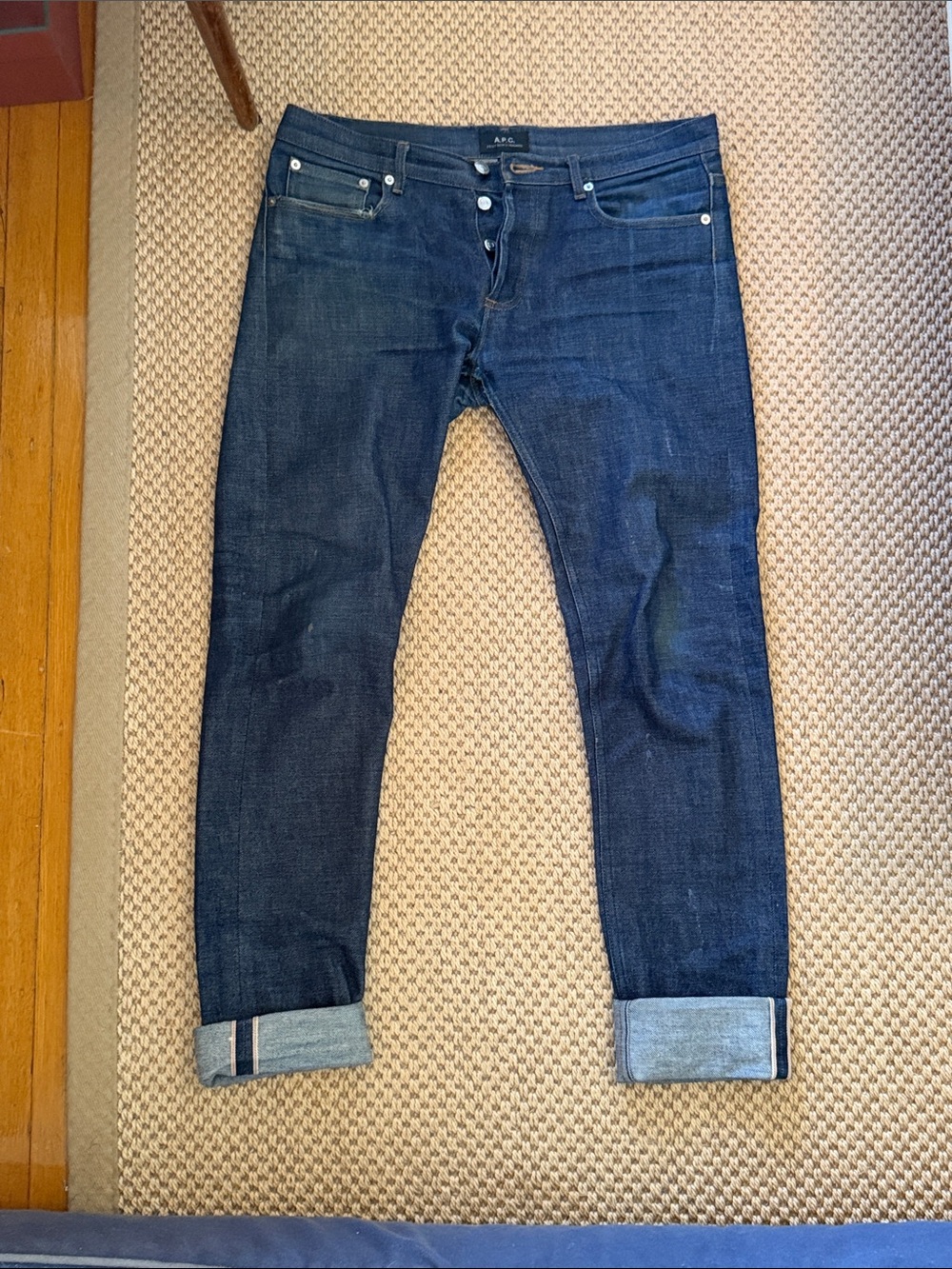A.P.C. Petit New Standard Raw Indigo Jeans